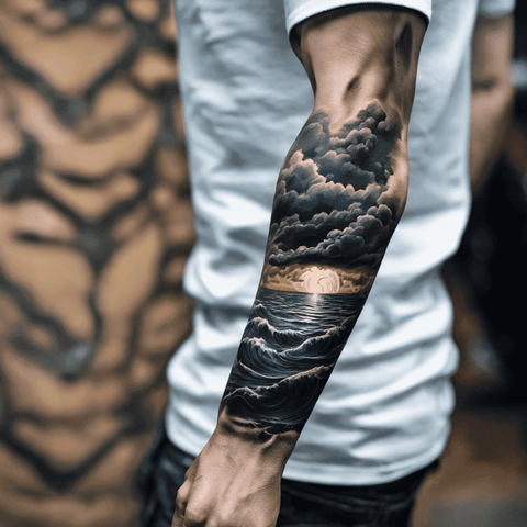 Nature Tattoo Ideas Created With AI