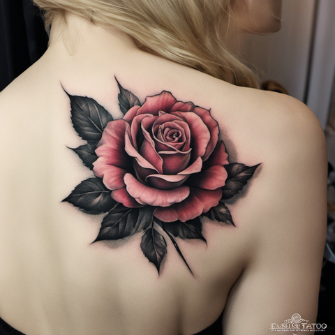 Rose Tattoo Ideas Created with Ai