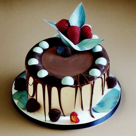 49 Chocolate Cake Ideas: Birthday, Wedding, Square & More | artAIstry