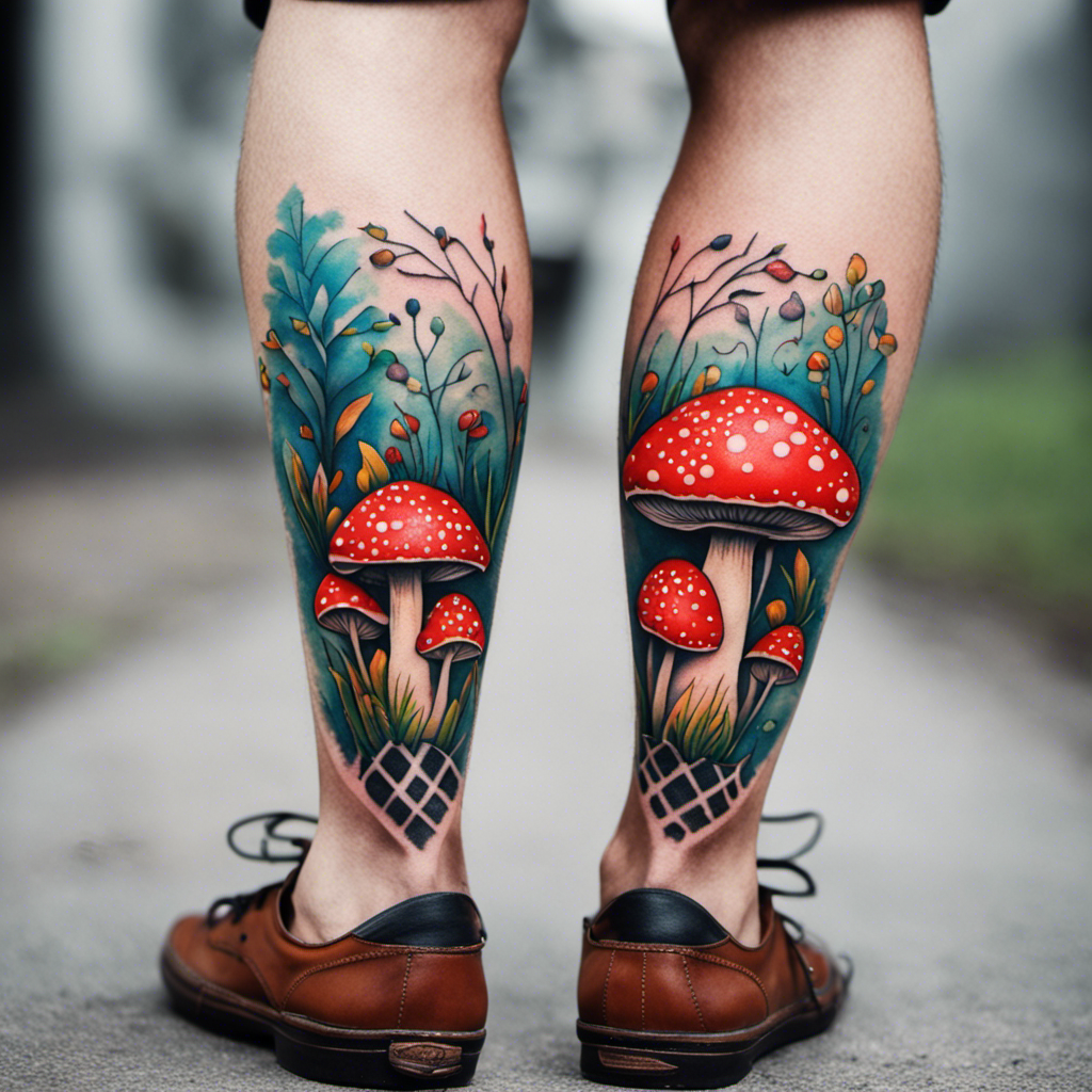 🍄 costume mushroom design ✨ . . . . . . #mushrooms #mushroom #tattoo # design #plant #floraltattoo | Instagram