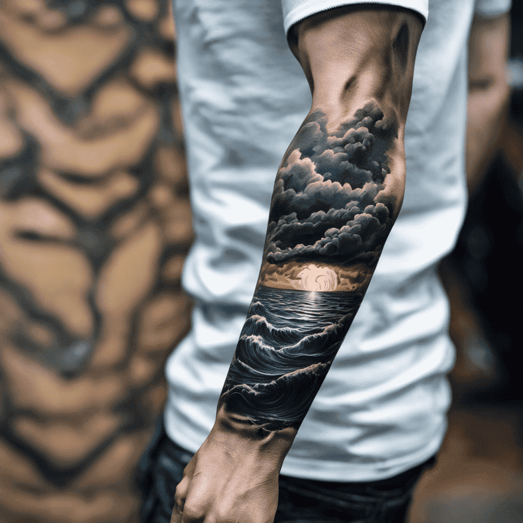 Men Nature Tattoo|men's Forest Animal Temporary Tattoos - 9pcs Waterproof  Lion & Wolf Sleeve Designs