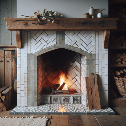 86 Fireplace Tile Ideas for Creative Refinement