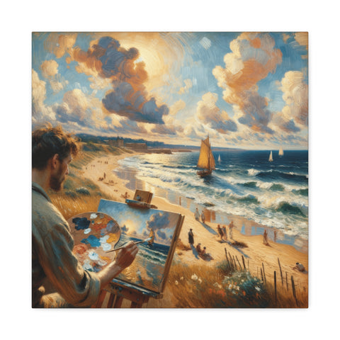 Canvas of the Coastal Symphony - Canvas Print