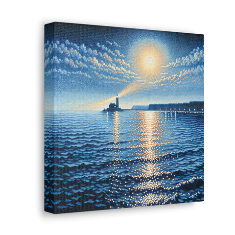 Dazzling Twilight Beacon - Canvas Print