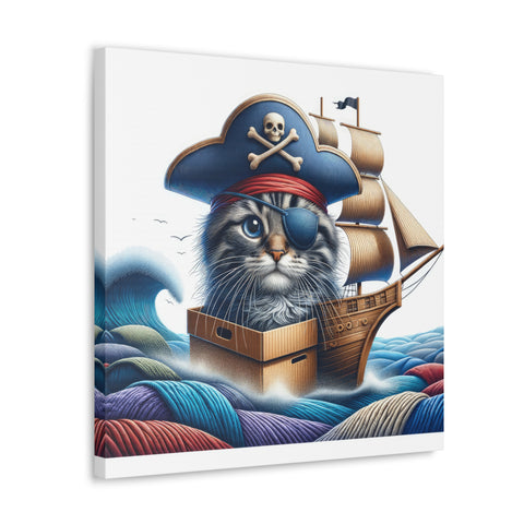 Furry Buccaneers Dream - Canvas Print