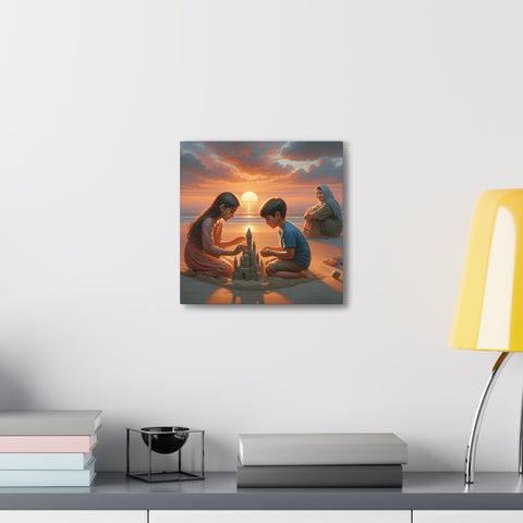 Twilight Towers of Innocence - Canvas Print