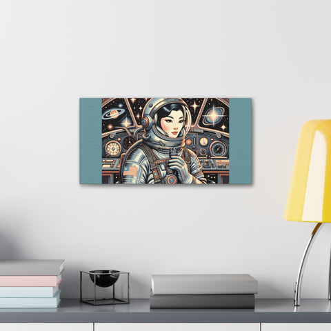 Celestial Navigator: A Portrait of Tomorrow - Canvas Print