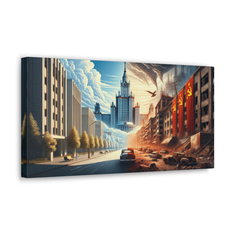 Twilight of the Techno-Utopia - Canvas Print