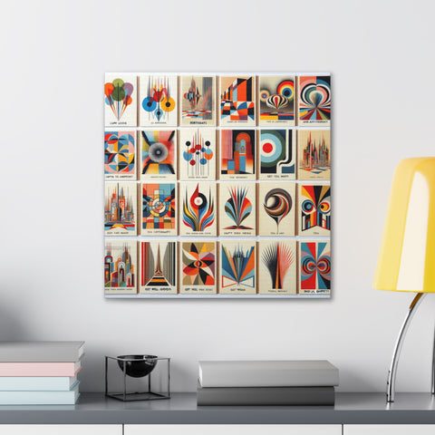 The Symphony of Shapes - Canvas Print