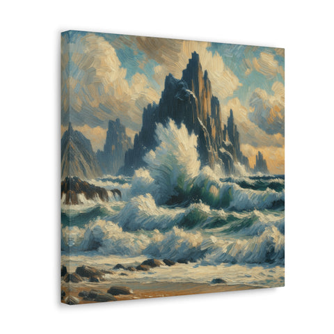 Majesty of the Raging Deep - Canvas Print