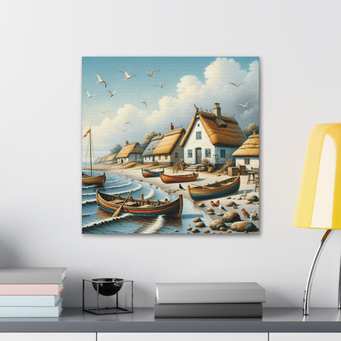 Serenity at Seaside Haven - Canvas Print