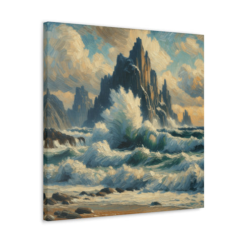 Majesty of the Raging Deep - Canvas Print