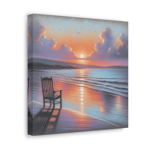 Solitude at Sunrise - Canvas Print