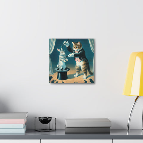 The Purr-formers Prestige - Canvas Print