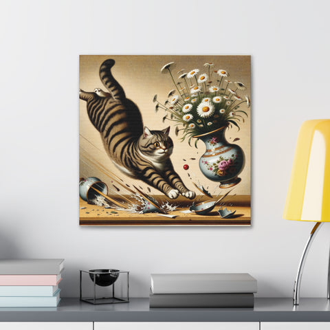 Chaos in Bloom - Canvas Print