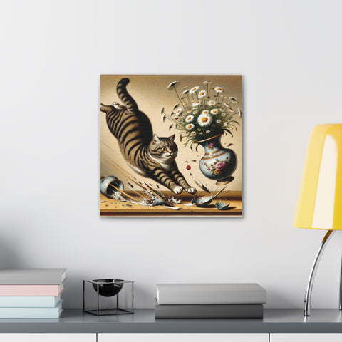 Chaos in Bloom - Canvas Print