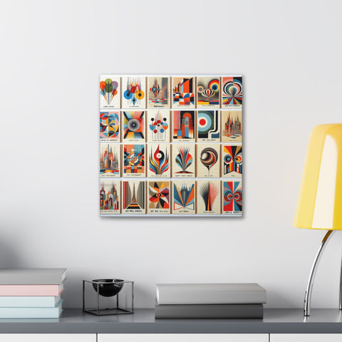 The Symphony of Shapes - Canvas Print