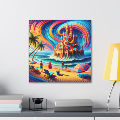 Whimsical Waves and Wonders - Canvas Print