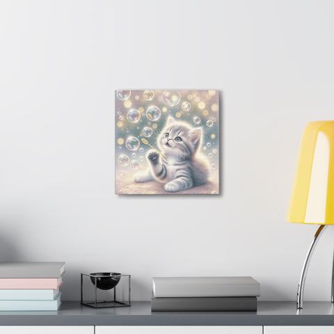 Whiskers and Wonders - Canvas Print