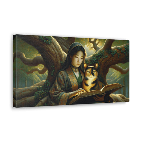 Whispers of the Enchanted Grove - Canvas Print