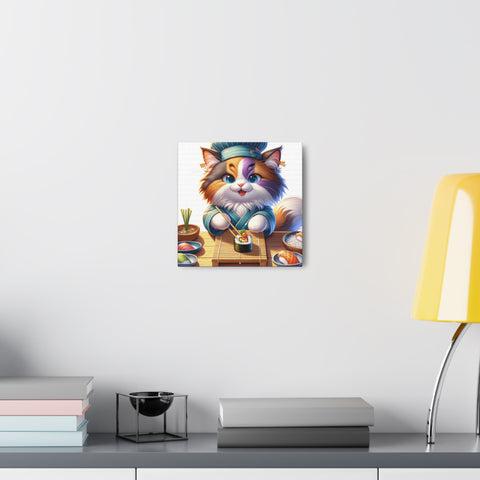 The Sushi Whisperer - Canvas Print