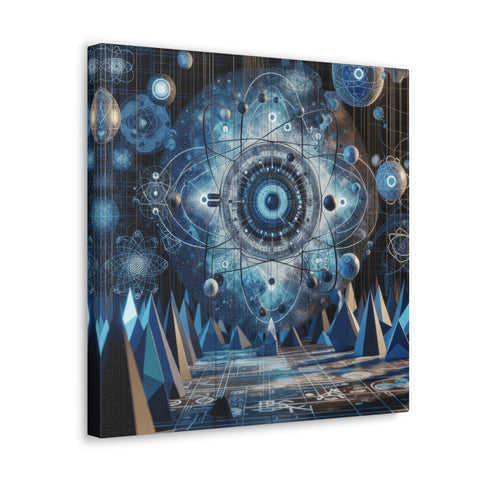 Cosmic Orchestration - Canvas Print