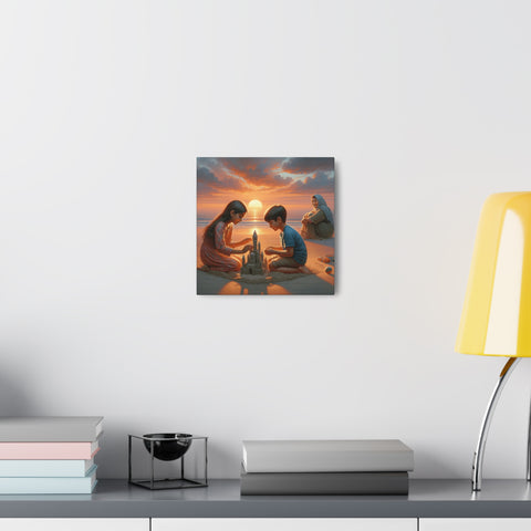 Twilight Towers of Innocence - Canvas Print