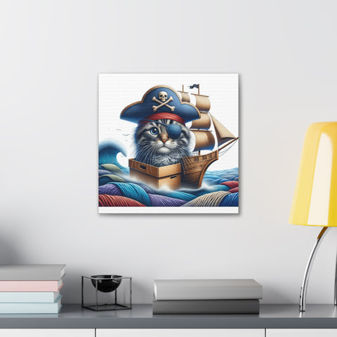 Furry Buccaneers Dream - Canvas Print