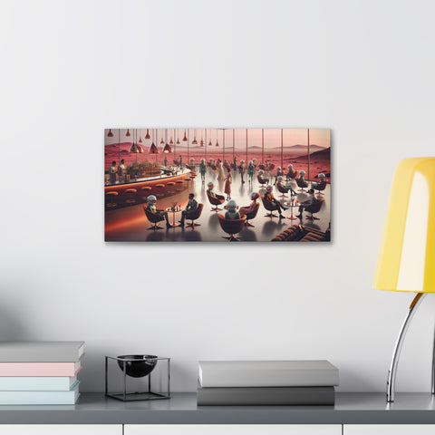 An's Space Lounge - Canvas Print