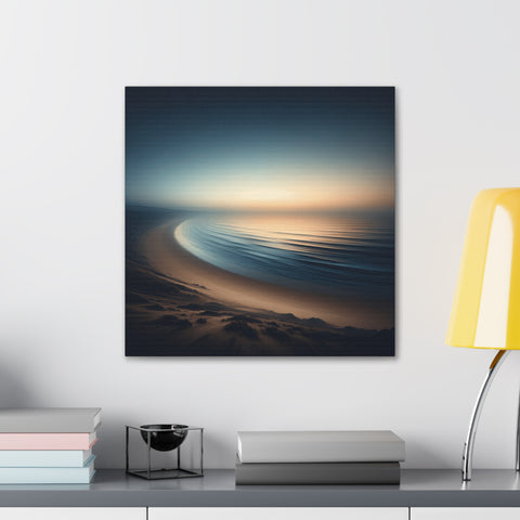 Serenity's Embrace at Dusk - Canvas Print