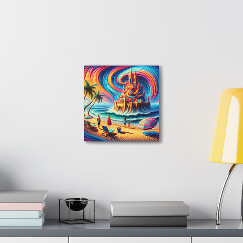 Whimsical Waves and Wonders - Canvas Print