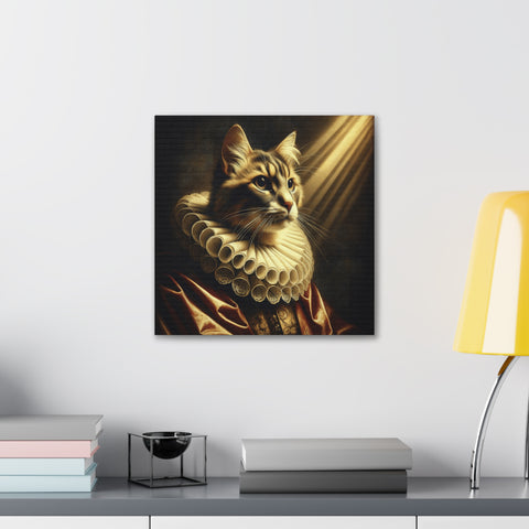 The Regal Whisker - Canvas Print