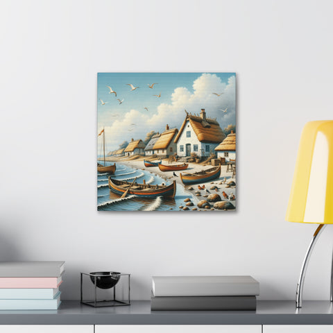Serenity at Seaside Haven - Canvas Print