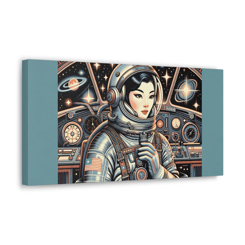 Celestial Navigator: A Portrait of Tomorrow - Canvas Print