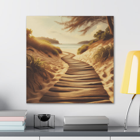 Serenity's Pathway - Canvas Print