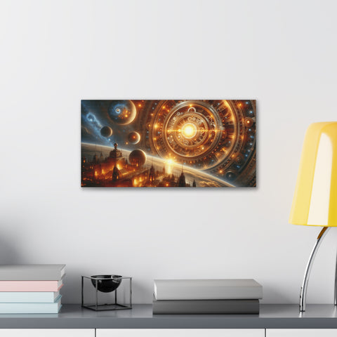 Celestial Mechanica: The Dawn of Tomorrow - Canvas Print