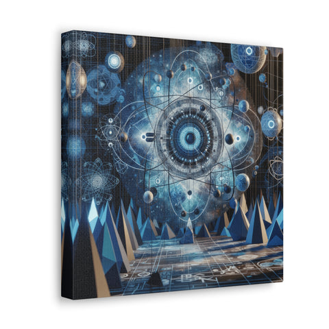 Cosmic Orchestration - Canvas Print