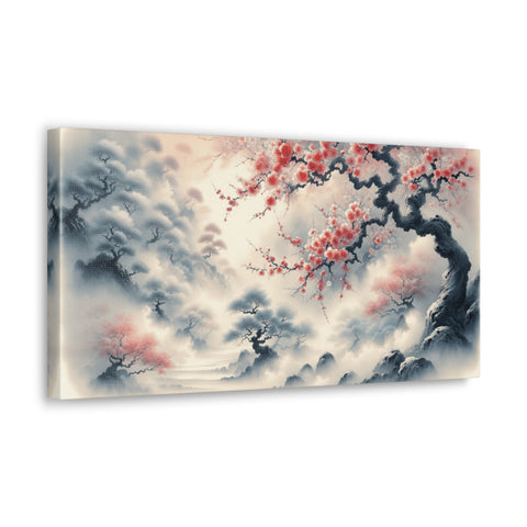 Sakura Serenity: Mist and Bloom