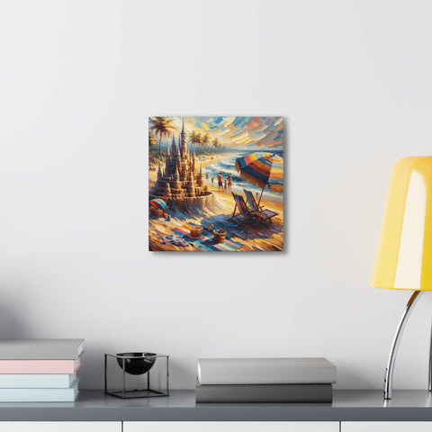 Sunset Kingdoms by the Shore - Canvas Print