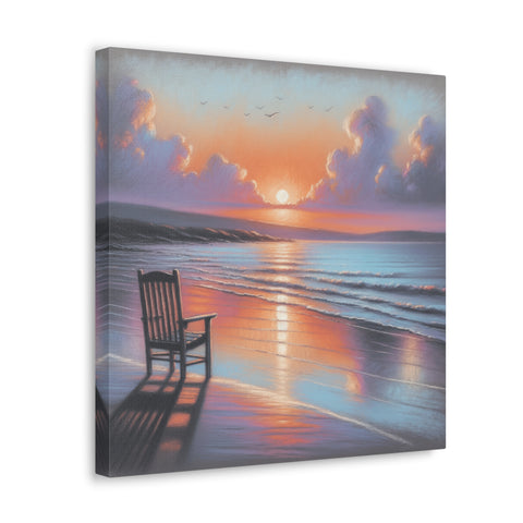 Solitude at Sunrise - Canvas Print