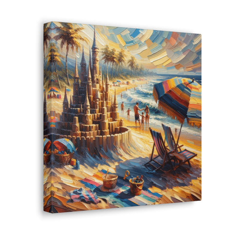 Sunset Kingdoms by the Shore - Canvas Print