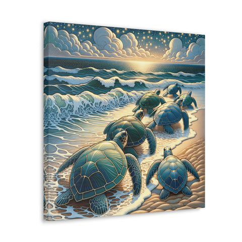 Voyage of the Ancient Mariners - Canvas Print
