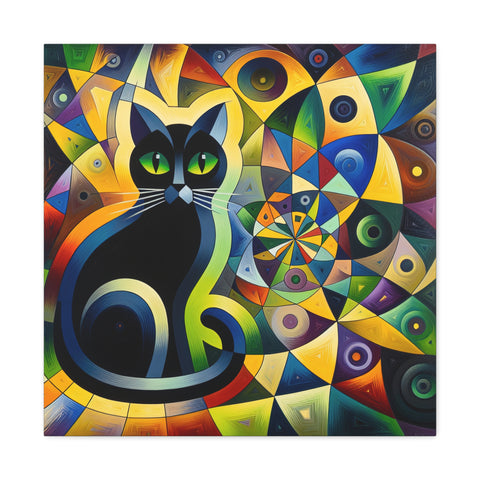 Whiskers in the Kaleidoscope - Canvas Print