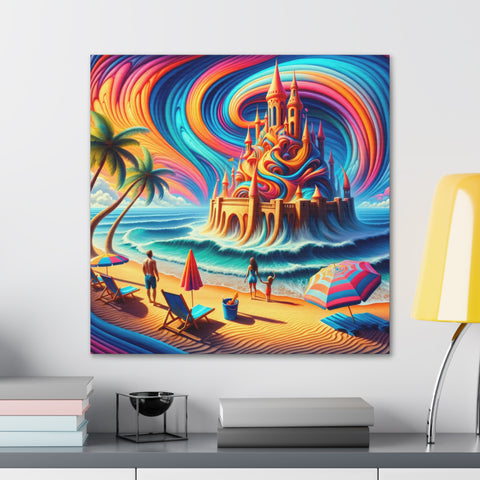 Whimsical Waves and Wonders - Canvas Print