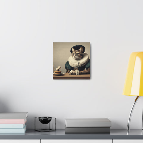 Whiskers and Waffles: A Noble Tale - Canvas Print