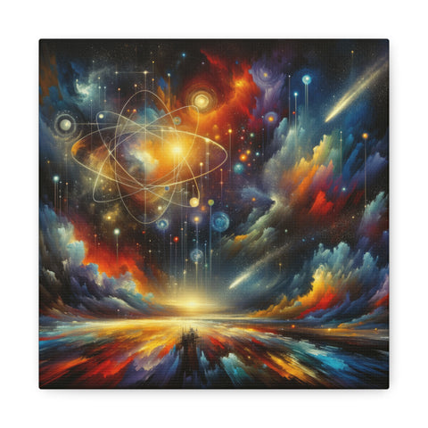 Cosmic Symphony - Canvas Print