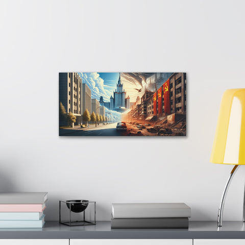 Twilight of the Techno-Utopia - Canvas Print