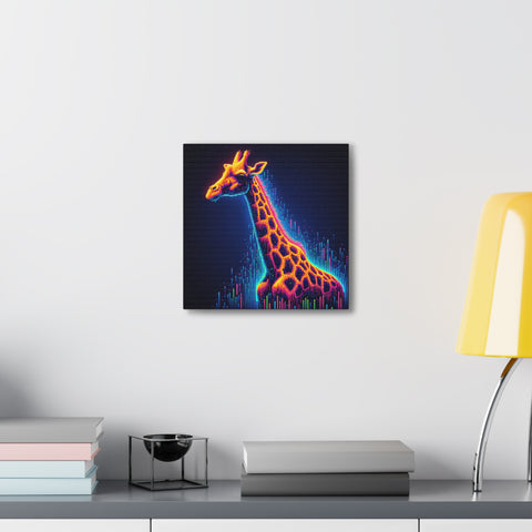 Neon Majesty - Canvas Print