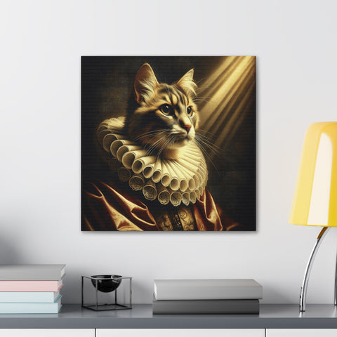 The Regal Whisker - Canvas Print