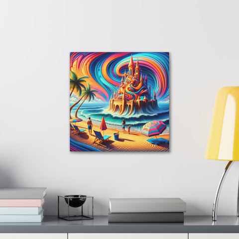 Whimsical Waves and Wonders - Canvas Print